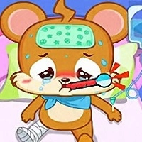 Baby-Panda-Krankenhauspflege